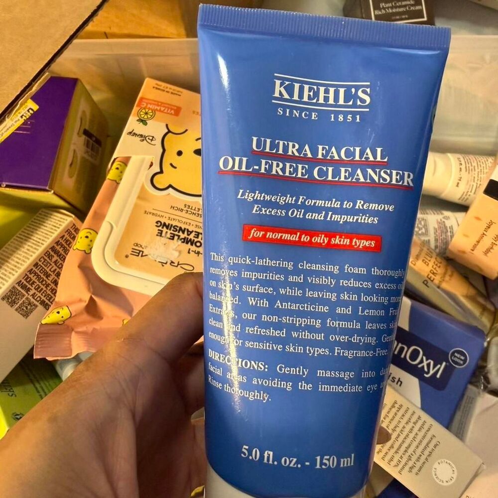 Kiehls Blue and White Skincare